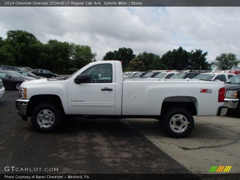 Summit White / Ebony 2014 Chevrolet Silverado 2500HD LT Regular Cab 4x4