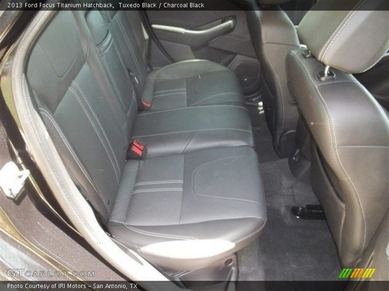 Tuxedo Black / Charcoal Black 2013 Ford Focus Titanium Hatchback
