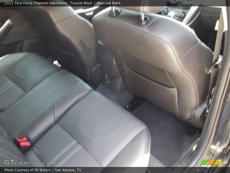 Tuxedo Black / Charcoal Black 2013 Ford Focus Titanium Hatchback