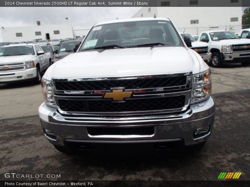 Summit White / Ebony 2014 Chevrolet Silverado 2500HD LT Regular Cab 4x4