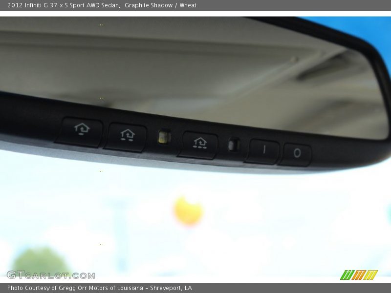 Graphite Shadow / Wheat 2012 Infiniti G 37 x S Sport AWD Sedan