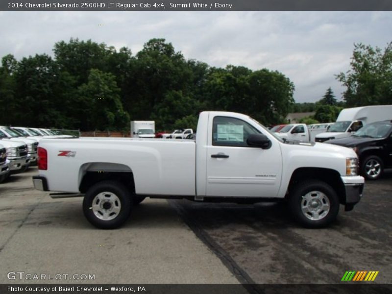 Summit White / Ebony 2014 Chevrolet Silverado 2500HD LT Regular Cab 4x4