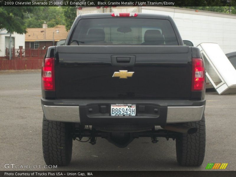 Black Granite Metallic / Light Titanium/Ebony 2009 Chevrolet Silverado 2500HD LT Extended Cab