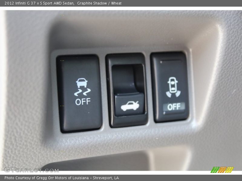 Graphite Shadow / Wheat 2012 Infiniti G 37 x S Sport AWD Sedan