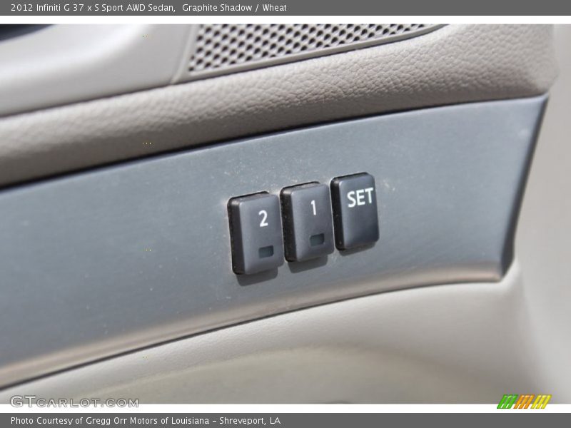 Graphite Shadow / Wheat 2012 Infiniti G 37 x S Sport AWD Sedan