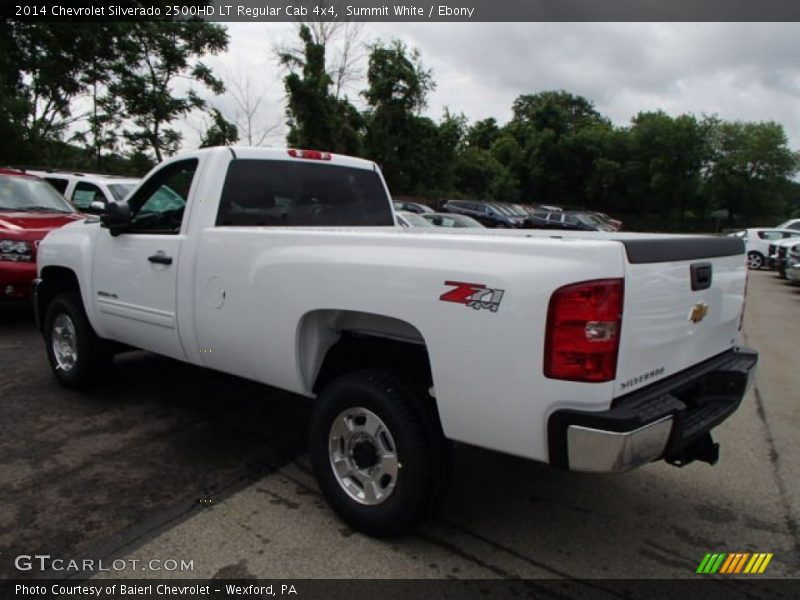 Summit White / Ebony 2014 Chevrolet Silverado 2500HD LT Regular Cab 4x4