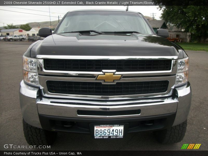 Black Granite Metallic / Light Titanium/Ebony 2009 Chevrolet Silverado 2500HD LT Extended Cab
