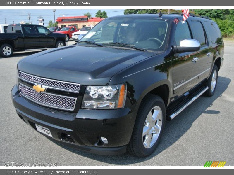 Black / Ebony 2013 Chevrolet Suburban LTZ 4x4