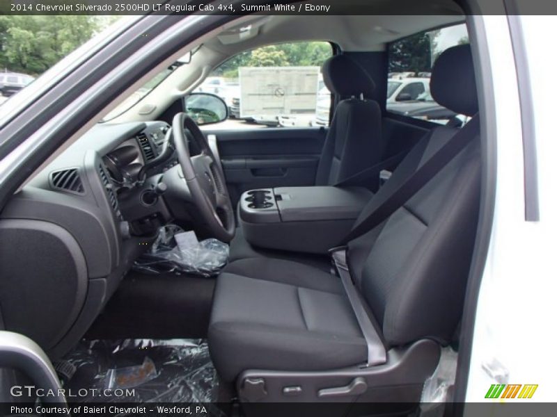 Front Seat of 2014 Silverado 2500HD LT Regular Cab 4x4
