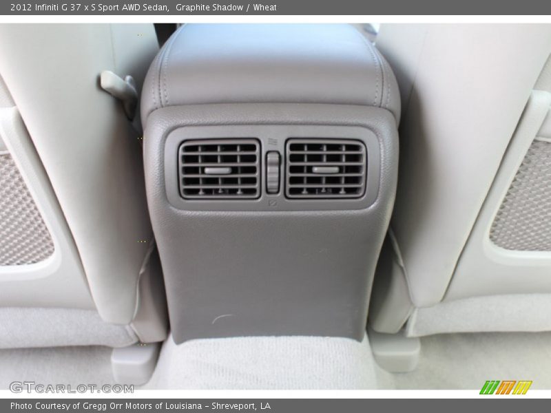 Graphite Shadow / Wheat 2012 Infiniti G 37 x S Sport AWD Sedan