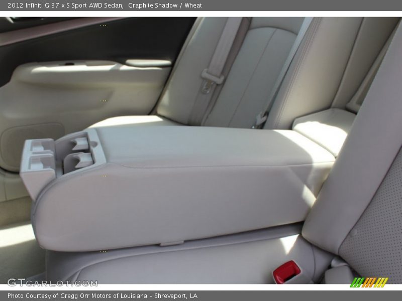 Graphite Shadow / Wheat 2012 Infiniti G 37 x S Sport AWD Sedan