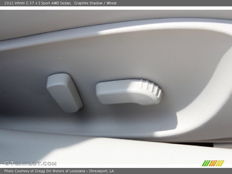 Graphite Shadow / Wheat 2012 Infiniti G 37 x S Sport AWD Sedan