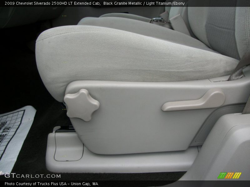 Black Granite Metallic / Light Titanium/Ebony 2009 Chevrolet Silverado 2500HD LT Extended Cab