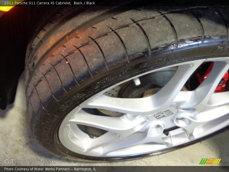 Black / Black 2011 Porsche 911 Carrera 4S Cabriolet
