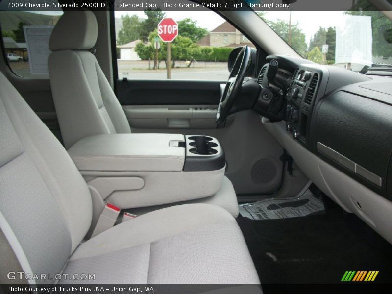Black Granite Metallic / Light Titanium/Ebony 2009 Chevrolet Silverado 2500HD LT Extended Cab