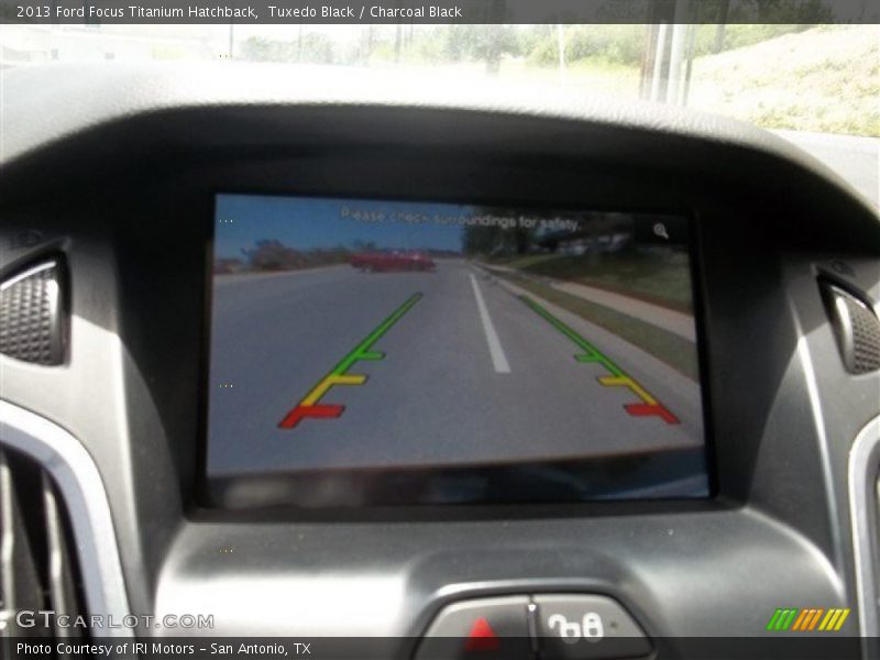 Tuxedo Black / Charcoal Black 2013 Ford Focus Titanium Hatchback