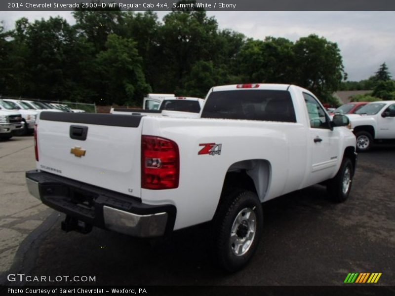 Summit White / Ebony 2014 Chevrolet Silverado 2500HD WT Regular Cab 4x4