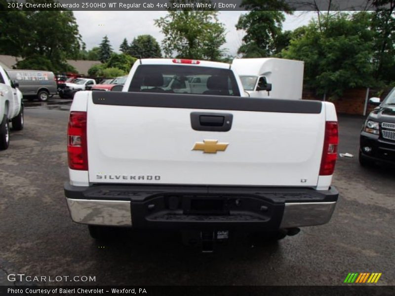 Summit White / Ebony 2014 Chevrolet Silverado 2500HD WT Regular Cab 4x4