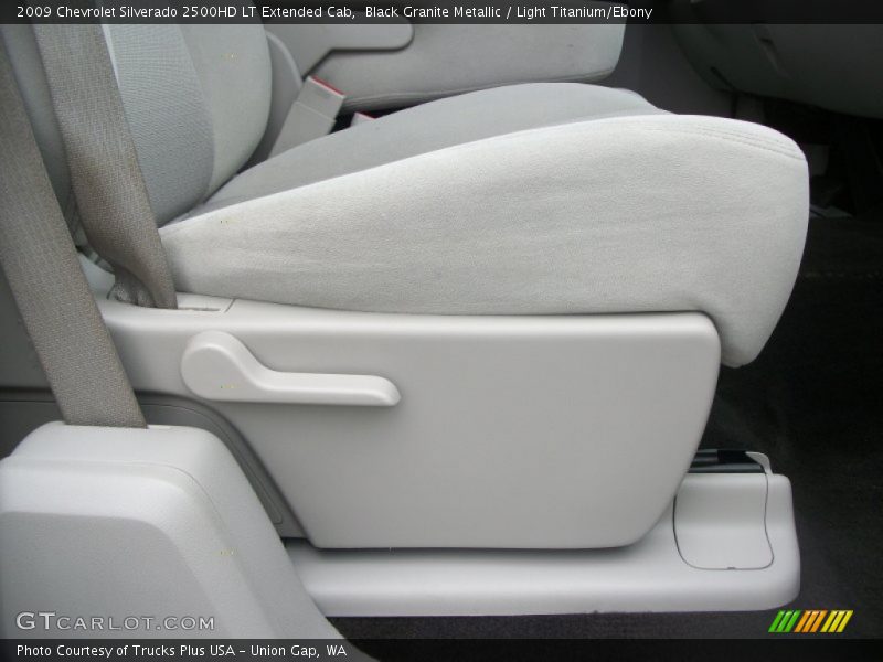 Black Granite Metallic / Light Titanium/Ebony 2009 Chevrolet Silverado 2500HD LT Extended Cab