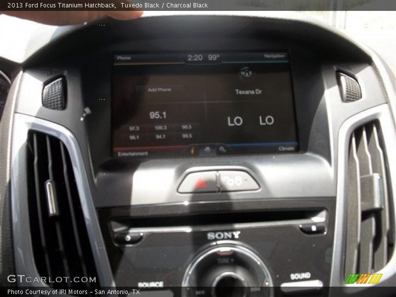 Tuxedo Black / Charcoal Black 2013 Ford Focus Titanium Hatchback