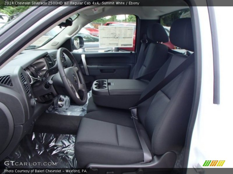 Summit White / Ebony 2014 Chevrolet Silverado 2500HD WT Regular Cab 4x4