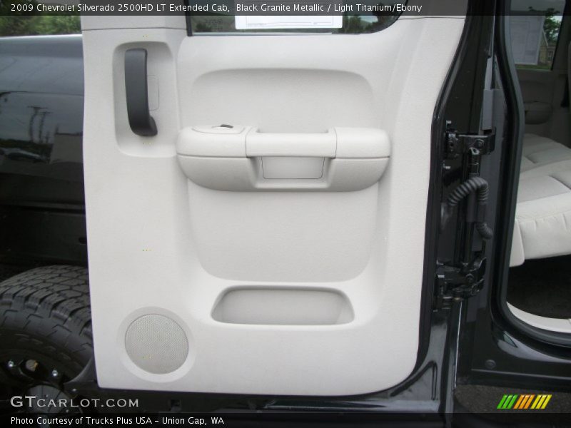 Black Granite Metallic / Light Titanium/Ebony 2009 Chevrolet Silverado 2500HD LT Extended Cab