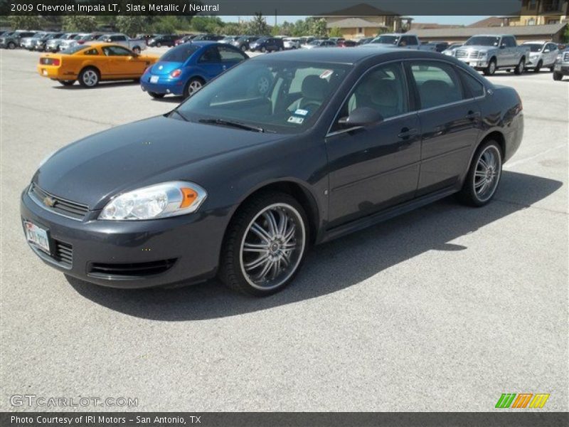 Slate Metallic / Neutral 2009 Chevrolet Impala LT