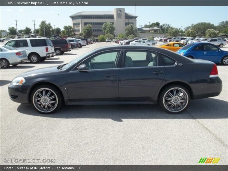 Slate Metallic / Neutral 2009 Chevrolet Impala LT