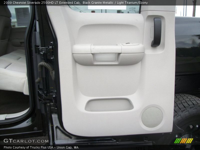 Black Granite Metallic / Light Titanium/Ebony 2009 Chevrolet Silverado 2500HD LT Extended Cab