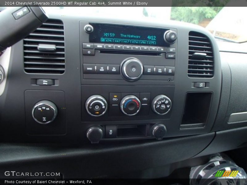 Summit White / Ebony 2014 Chevrolet Silverado 2500HD WT Regular Cab 4x4