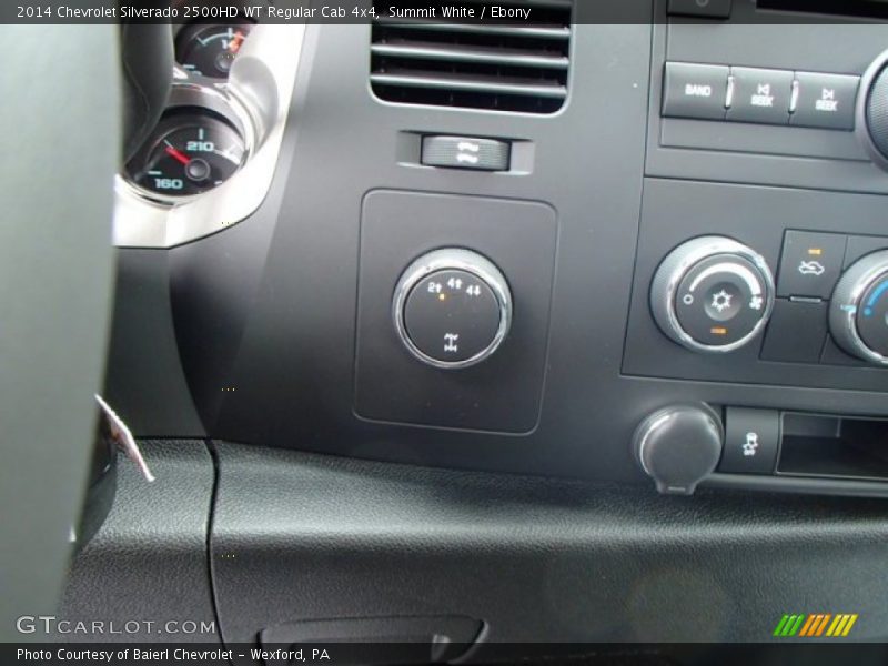 Summit White / Ebony 2014 Chevrolet Silverado 2500HD WT Regular Cab 4x4