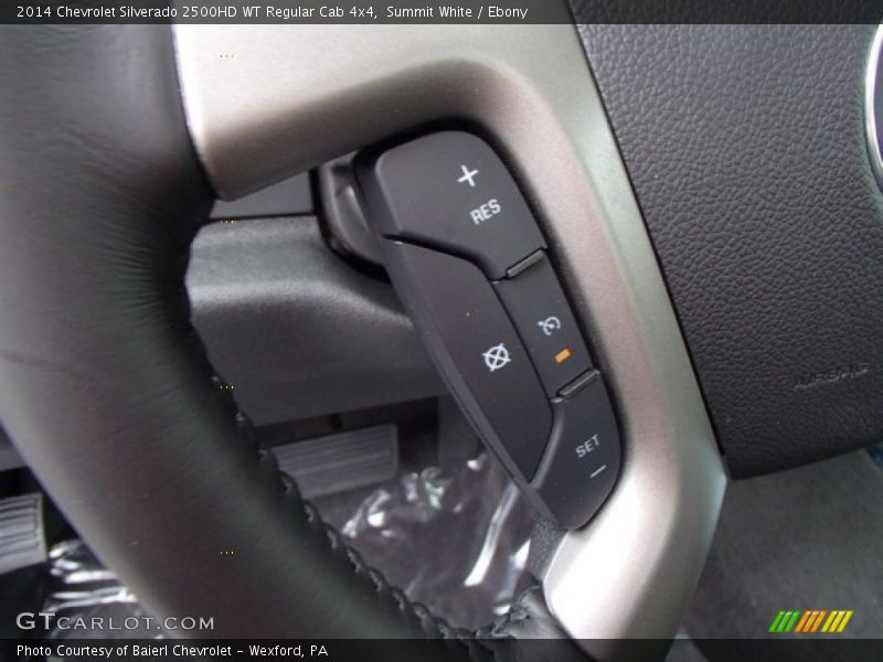 Summit White / Ebony 2014 Chevrolet Silverado 2500HD WT Regular Cab 4x4