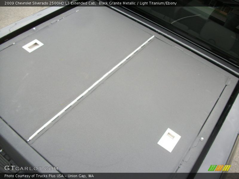 Black Granite Metallic / Light Titanium/Ebony 2009 Chevrolet Silverado 2500HD LT Extended Cab