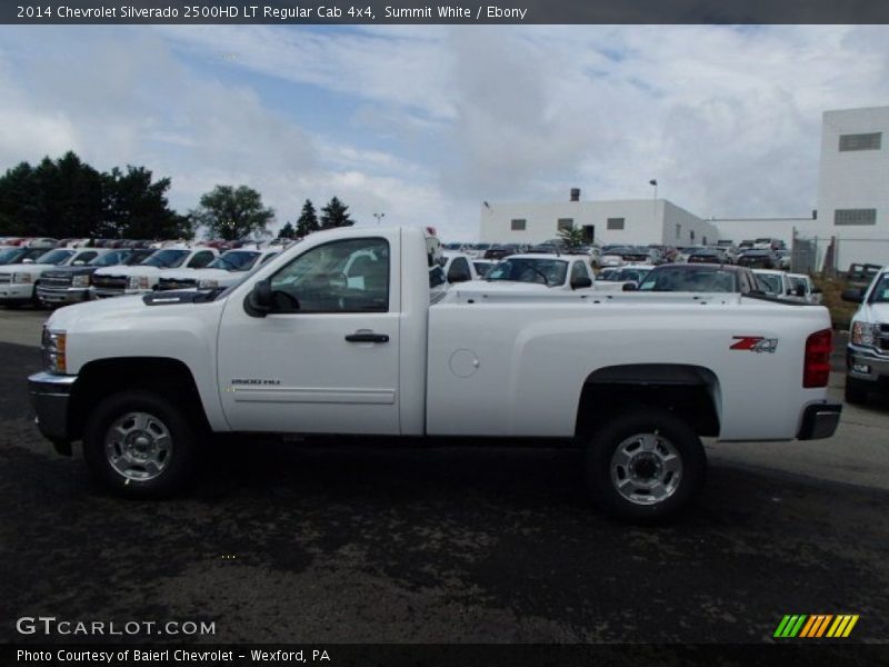 Summit White / Ebony 2014 Chevrolet Silverado 2500HD LT Regular Cab 4x4