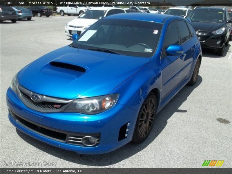 Front 3/4 View of 2008 Impreza WRX STi