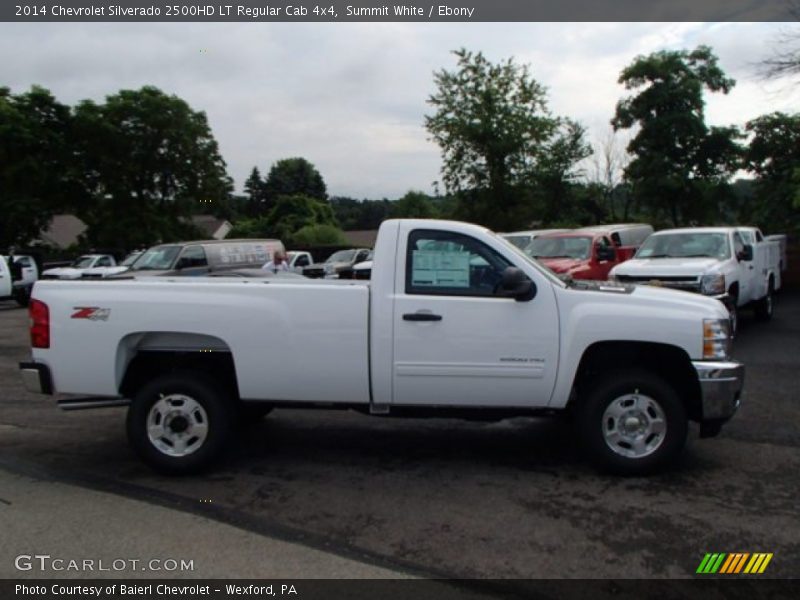 Summit White / Ebony 2014 Chevrolet Silverado 2500HD LT Regular Cab 4x4