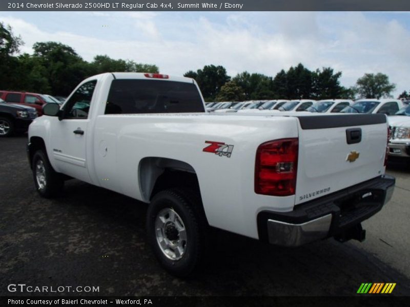 Summit White / Ebony 2014 Chevrolet Silverado 2500HD LT Regular Cab 4x4