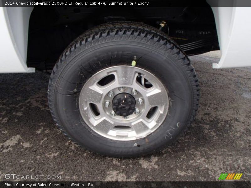 Summit White / Ebony 2014 Chevrolet Silverado 2500HD LT Regular Cab 4x4