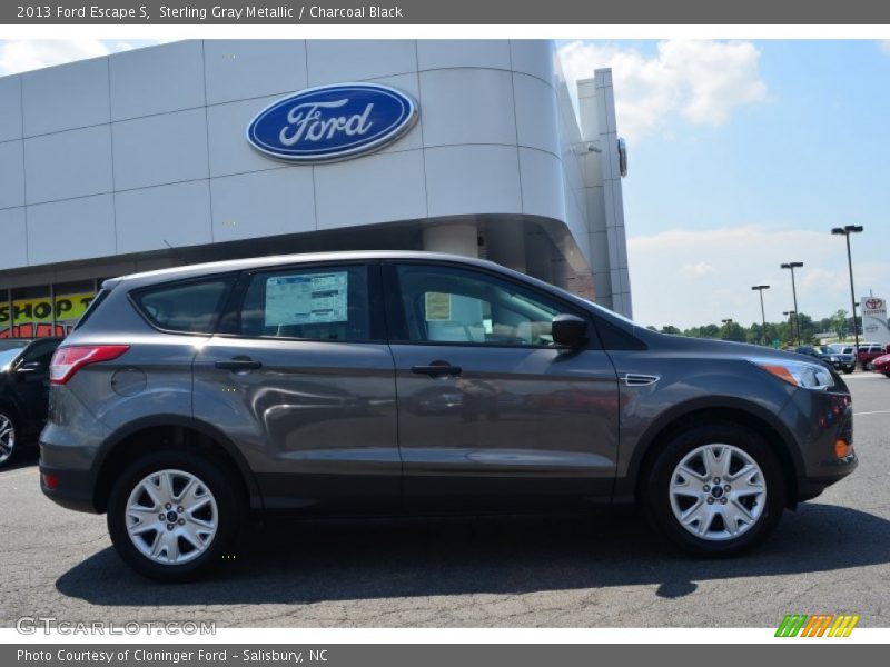 Sterling Gray Metallic / Charcoal Black 2013 Ford Escape S