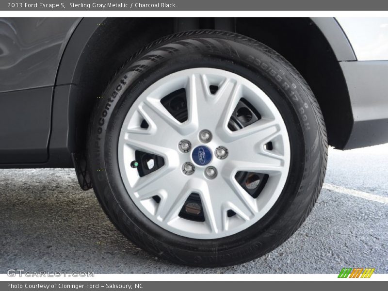 Sterling Gray Metallic / Charcoal Black 2013 Ford Escape S