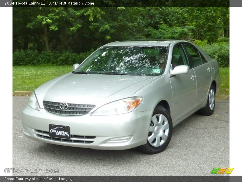 Lunar Mist Metallic / Stone 2004 Toyota Camry LE