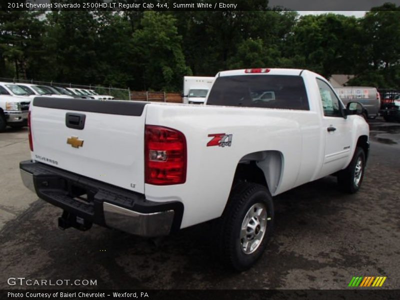 Summit White / Ebony 2014 Chevrolet Silverado 2500HD LT Regular Cab 4x4