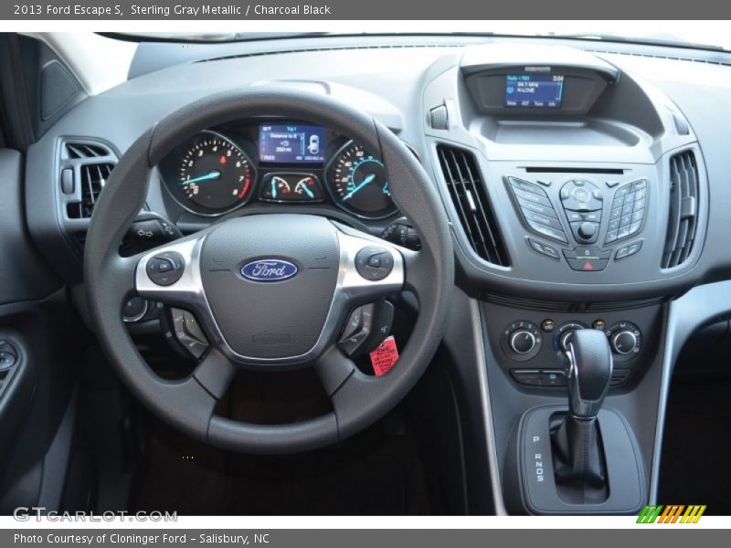 Sterling Gray Metallic / Charcoal Black 2013 Ford Escape S
