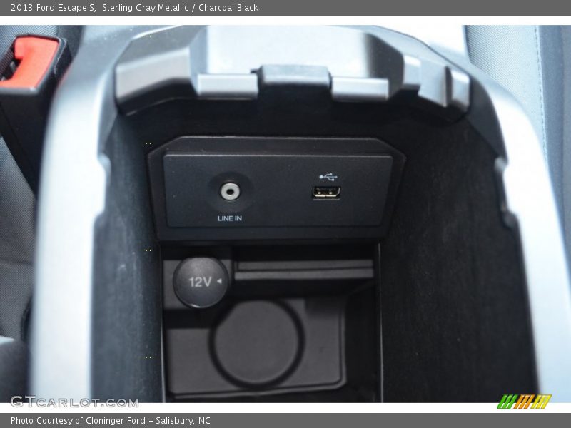 Sterling Gray Metallic / Charcoal Black 2013 Ford Escape S