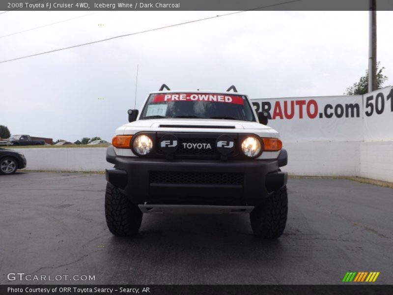 Iceberg White / Dark Charcoal 2008 Toyota FJ Cruiser 4WD