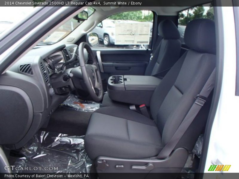 Front Seat of 2014 Silverado 2500HD LT Regular Cab 4x4