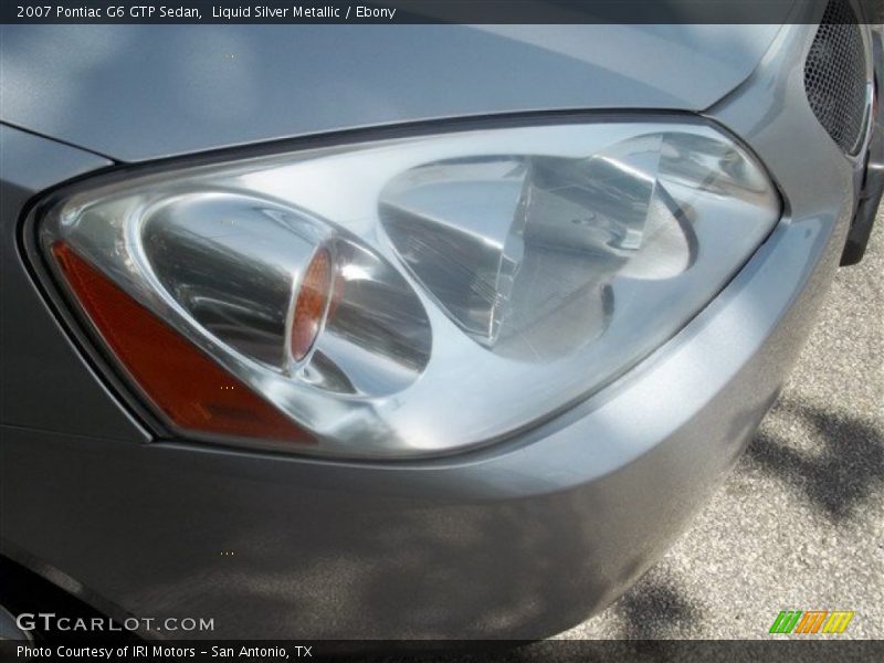 Liquid Silver Metallic / Ebony 2007 Pontiac G6 GTP Sedan