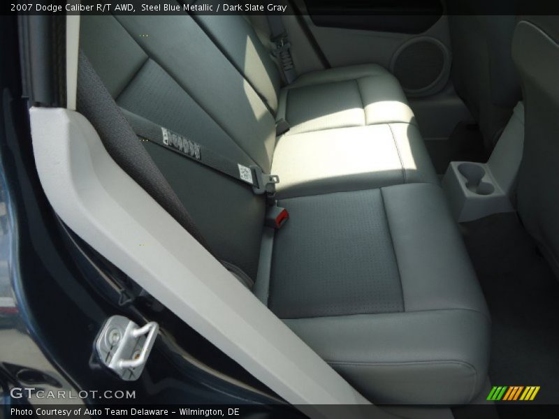 Steel Blue Metallic / Dark Slate Gray 2007 Dodge Caliber R/T AWD