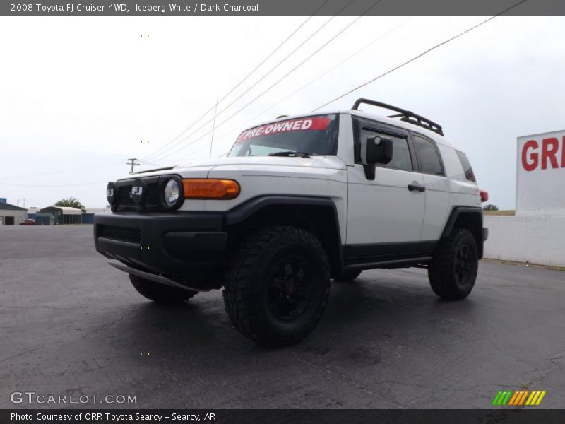 Iceberg White / Dark Charcoal 2008 Toyota FJ Cruiser 4WD