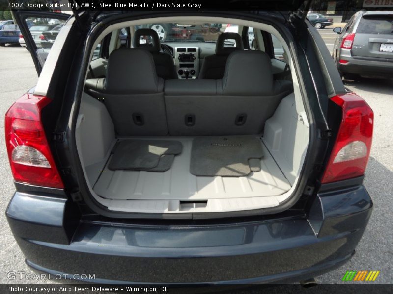 Steel Blue Metallic / Dark Slate Gray 2007 Dodge Caliber R/T AWD